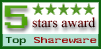 Awarded 5/5 Stars On The Top-Shareware